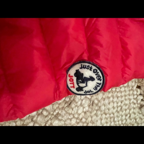 Red/pink thermal puffer jacket - Picture 3 of 4
